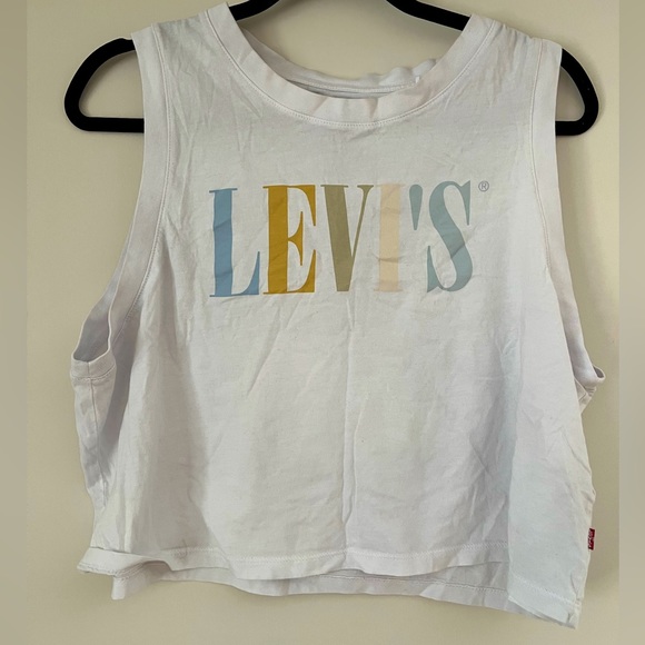 LEVI’s 90s Serif Cropped Tank Size L - Picture 4 of 4